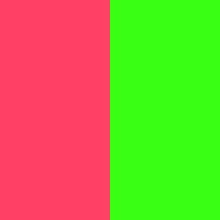 Pink and lime green wallpaper