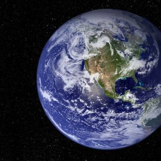 Earth and Sun wallpaper