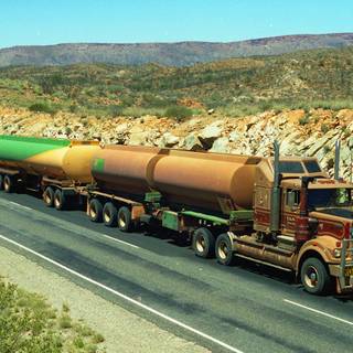 Road train wallpaper