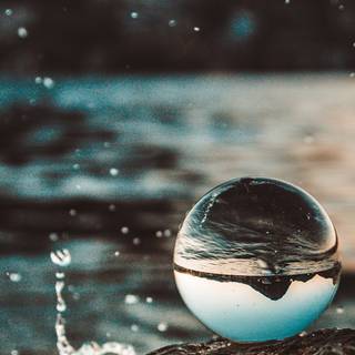 Waterdrop iPhone wallpaper