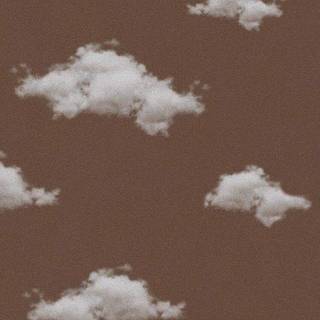 Cute brown aesthetic wallpaper