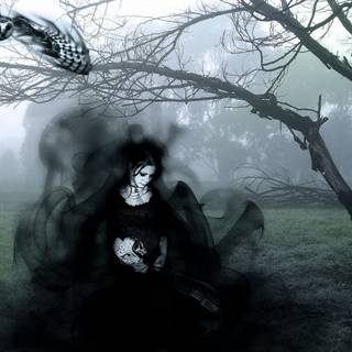 Lady ghost wallpaper