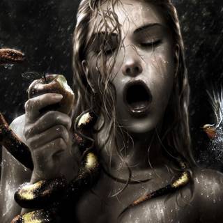 Lady ghost wallpaper