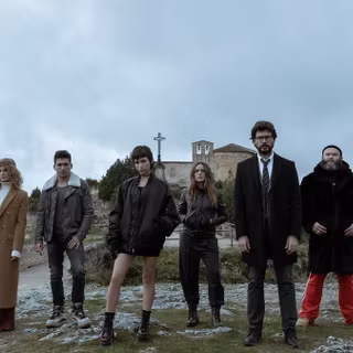 Money Heist characters wallpaper