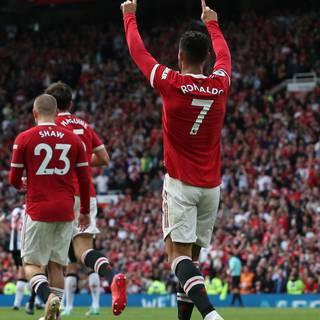 Cristiano Ronaldo Man Utd 2021 HD wallpaper