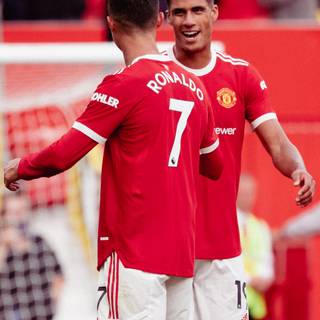 2021 CR7 Manchester United wallpaper