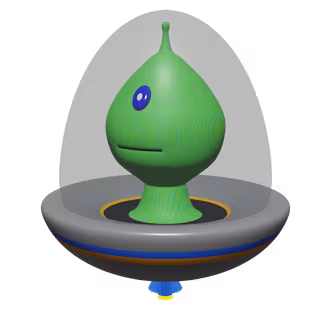 UFO cartoon wallpaper