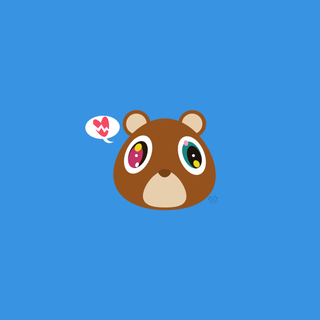 Kanye West bear wallpaper