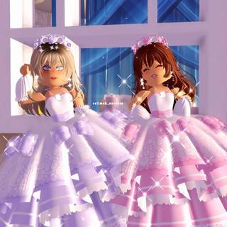 Roblox Royale High girls wallpaper