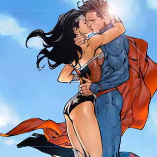 Superman and Wonder Woman wallpaper