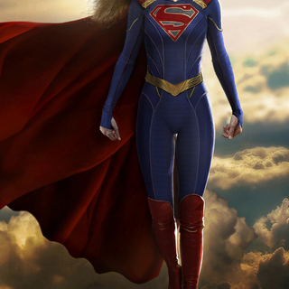 Supergirl suit wallpaper