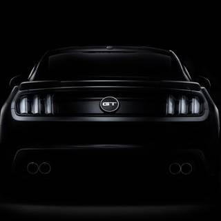 Black Mustang wallpaper