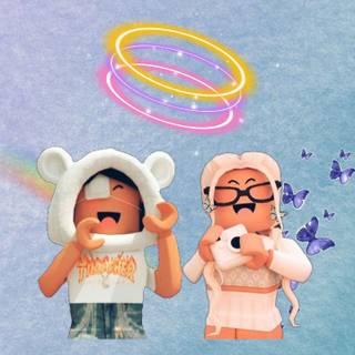 Roblox girls BFF wallpaper
