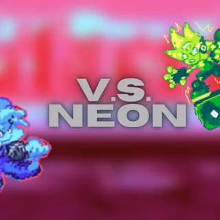 FNF vs Neon wallpaper