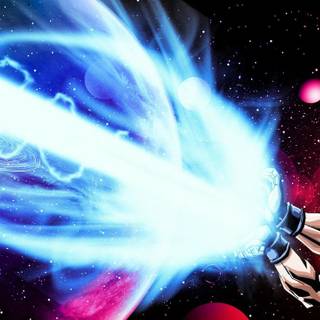 Goku Kame Hame Ha wallpaper