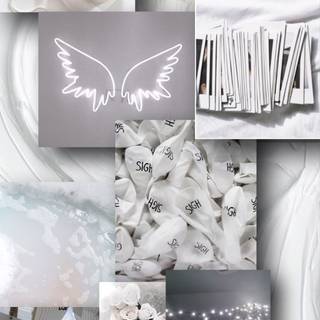 White mood wallpaper
