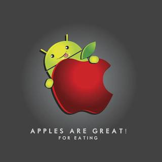 Cute apples wallpaper