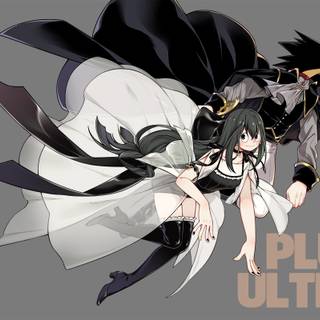 Tokoyami x Tsuyu wallpaper