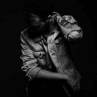 Dark night single boy wallpaper