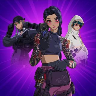 Cyber Pack Fortnite wallpaper