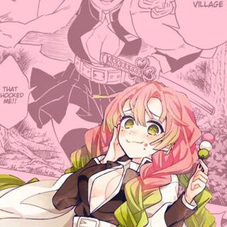 Chibi Mitsuri wallpaper