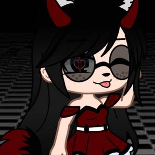 Gacha Demon Wolf wallpaper