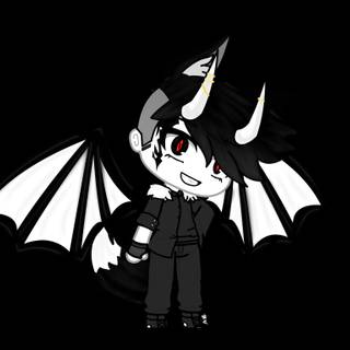 Gacha Demon Wolf wallpaper