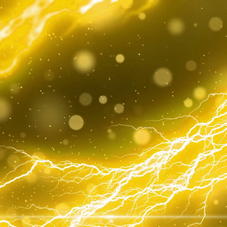 Yellow lightning wallpaper
