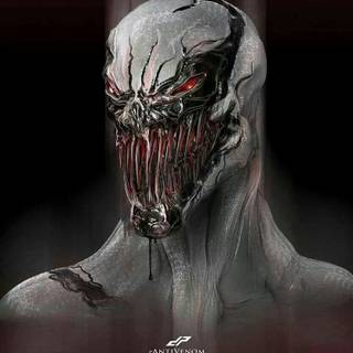 White Venom wallpaper