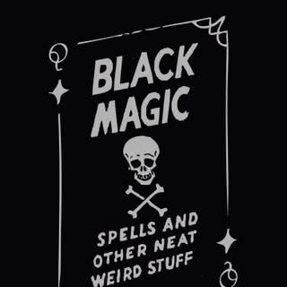 Black and white aesthetic Halloween wallpaper