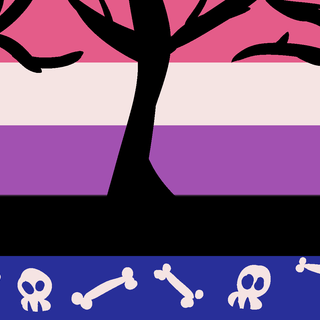Halloween pride flags wallpaper