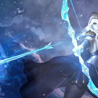 League of Legends Ashe wallpaper
