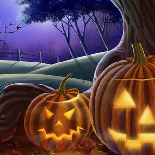 Cool Halloween desktop wallpaper