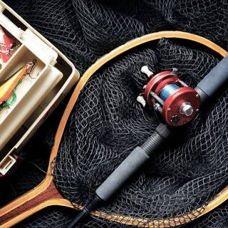 Fishing rod wallpaper