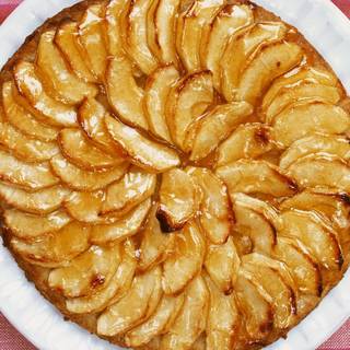 Autumn apple pie wallpaper