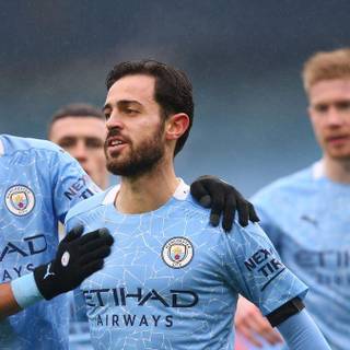 Manchester City 2021 team wallpaper