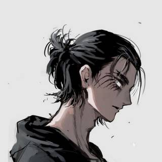 Eren Yeager long hair wallpaper