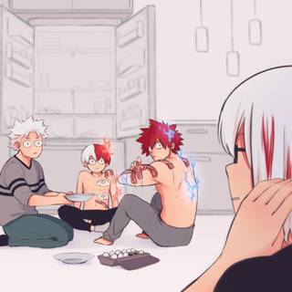 The Todoroki Family wallpaper