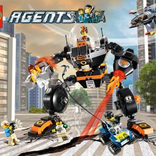 Lego Agents wallpaper