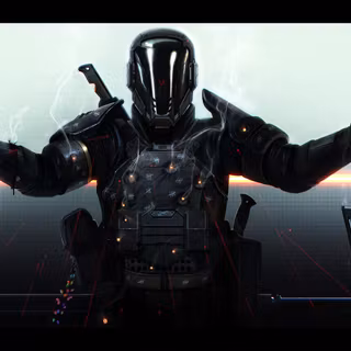 High tech armor wallpaper