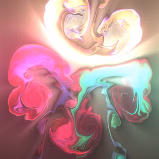 Fluid simulation wallpaper