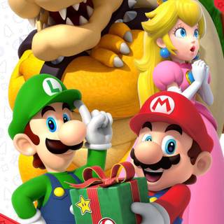 Mario characters wallpaper