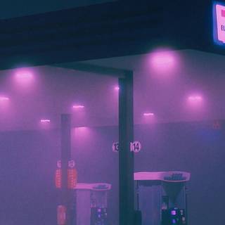 Aesthetic gas station wallpaper