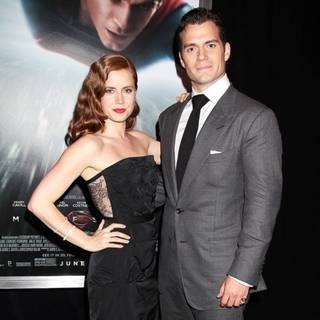 Man of Steel Henry Cavill and Amy Adams wallpaper