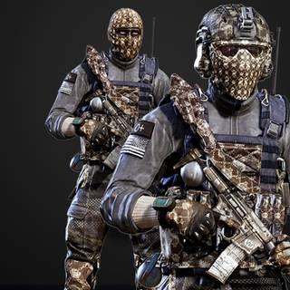 Call of Duty Ghosts characters wallpaper