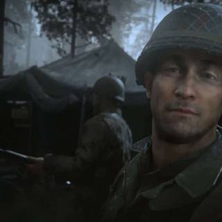 Call of Duty WWII characters wallpaper