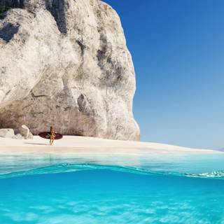 Summer coast wallpaper