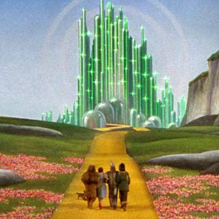 Emerald City wallpaper
