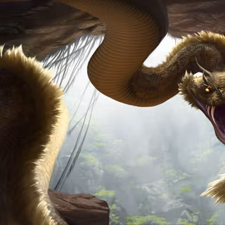 Snake fangs wallpaper