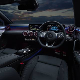 Mercedes Benz interior wallpaper